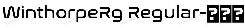 WinthorpeRg Regular字体转换 WinthorpeRg Regular字体转换